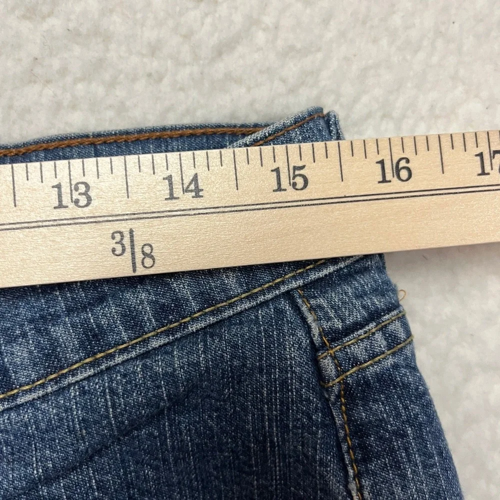 Levi‎ Strauss Jeans Womens 8S Blue Signature Stretch Bootcut Denim Pants 5352